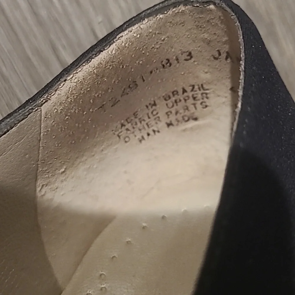 EUC Trotters Jamie Cross-Strap Pumps Ballroom Dancing Women's Sz 9M - Picture 2 of 6